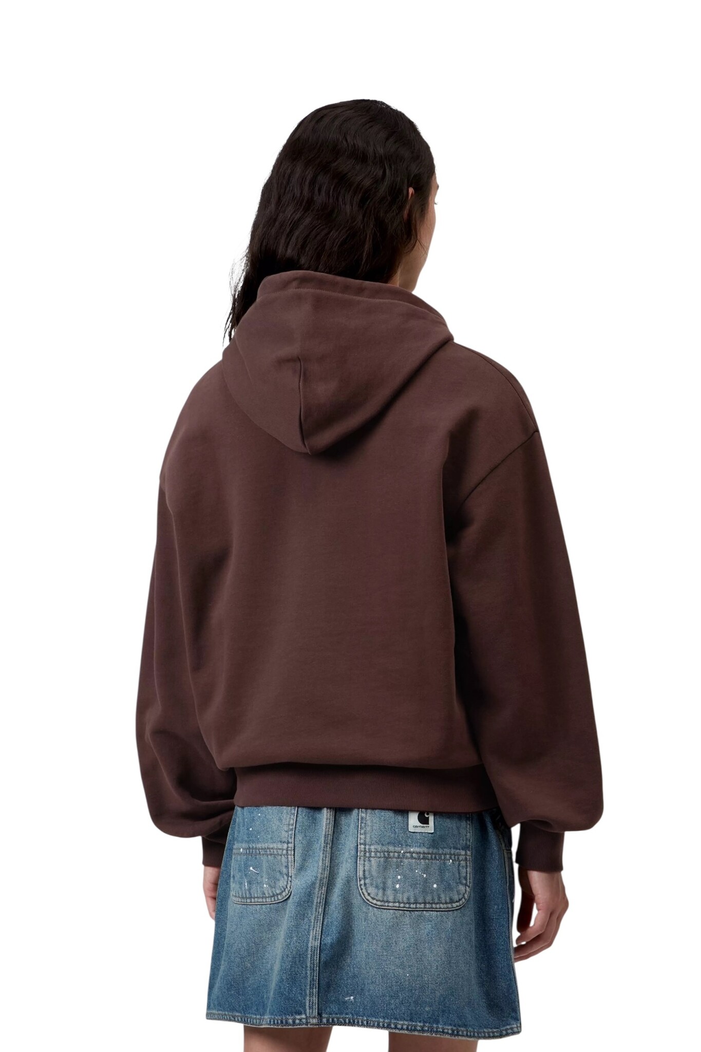 Carhartt WIP W' Hooded Casey Sweat - Palisander/Silver