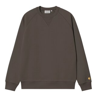 Carhartt WIP Chase Sweat - Shungite/Gold