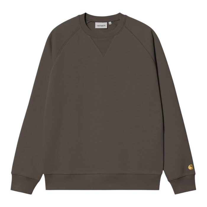 Carhartt WIP Chase Sweat - Shungite/Gold