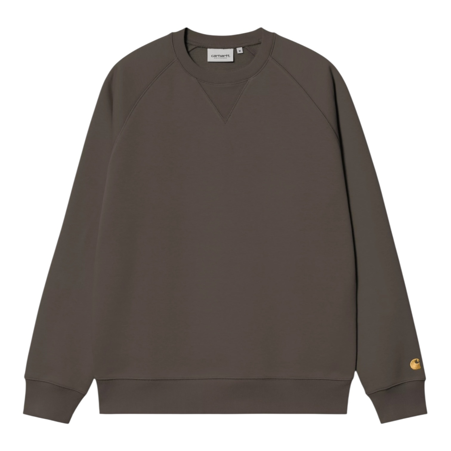 Carhartt WIP Chase Sweat - Shungite/Gold
