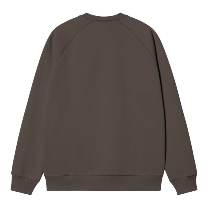 Carhartt WIP Chase Sweat - Shungite/Gold