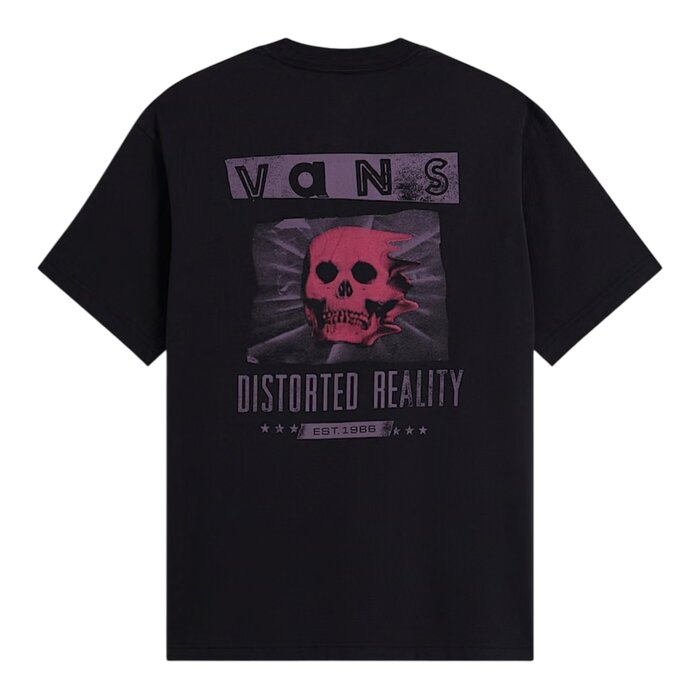 Vans Distorted Reality S/S T-Shirt - Black