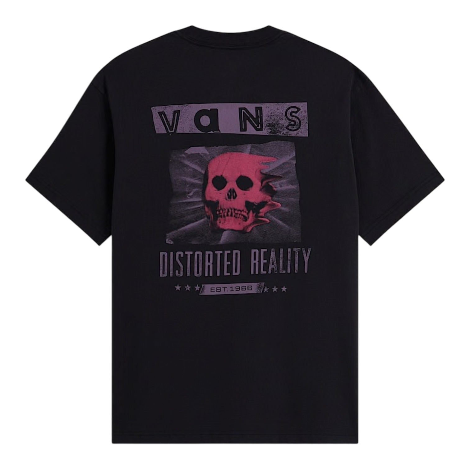 Vans Distorted Reality S/S T-Shirt - Black