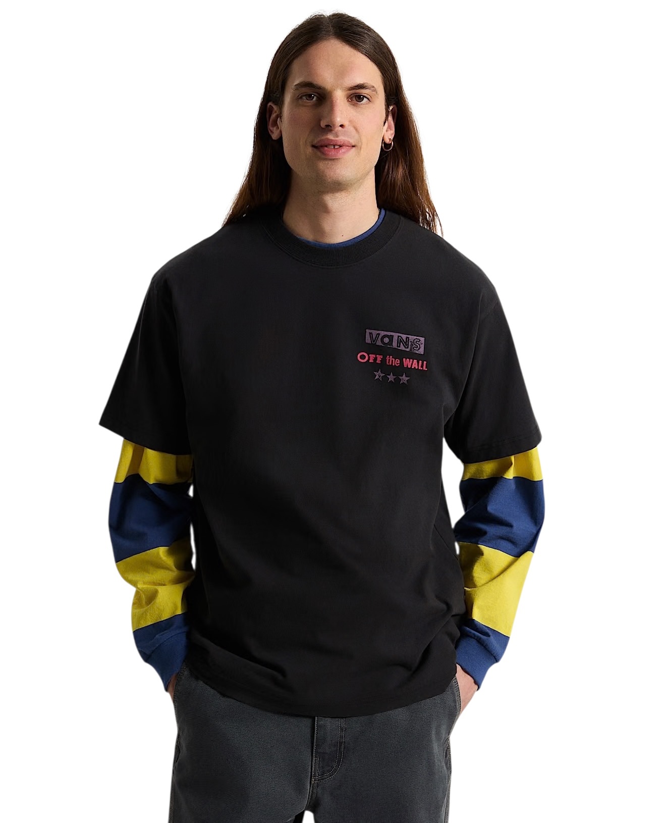 Vans Distorted Reality S/S T-Shirt - Black
