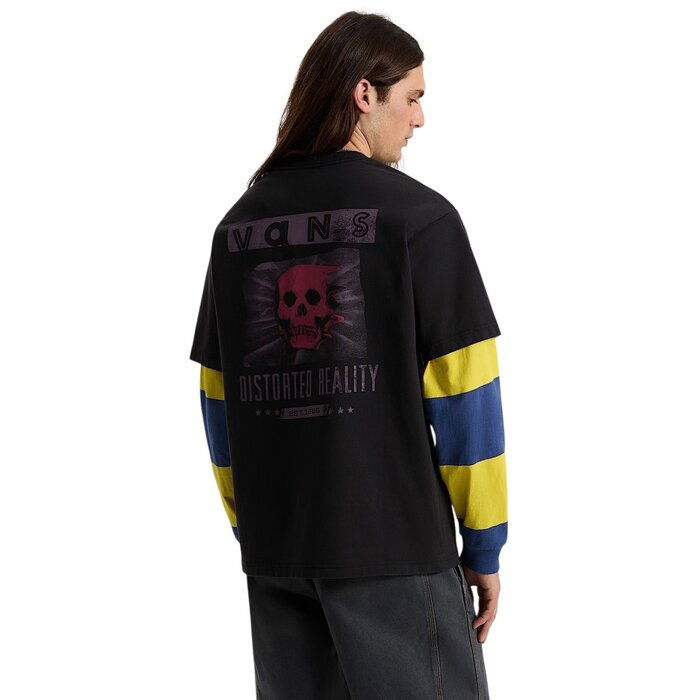 Vans Distorted Reality S/S T-Shirt - Black