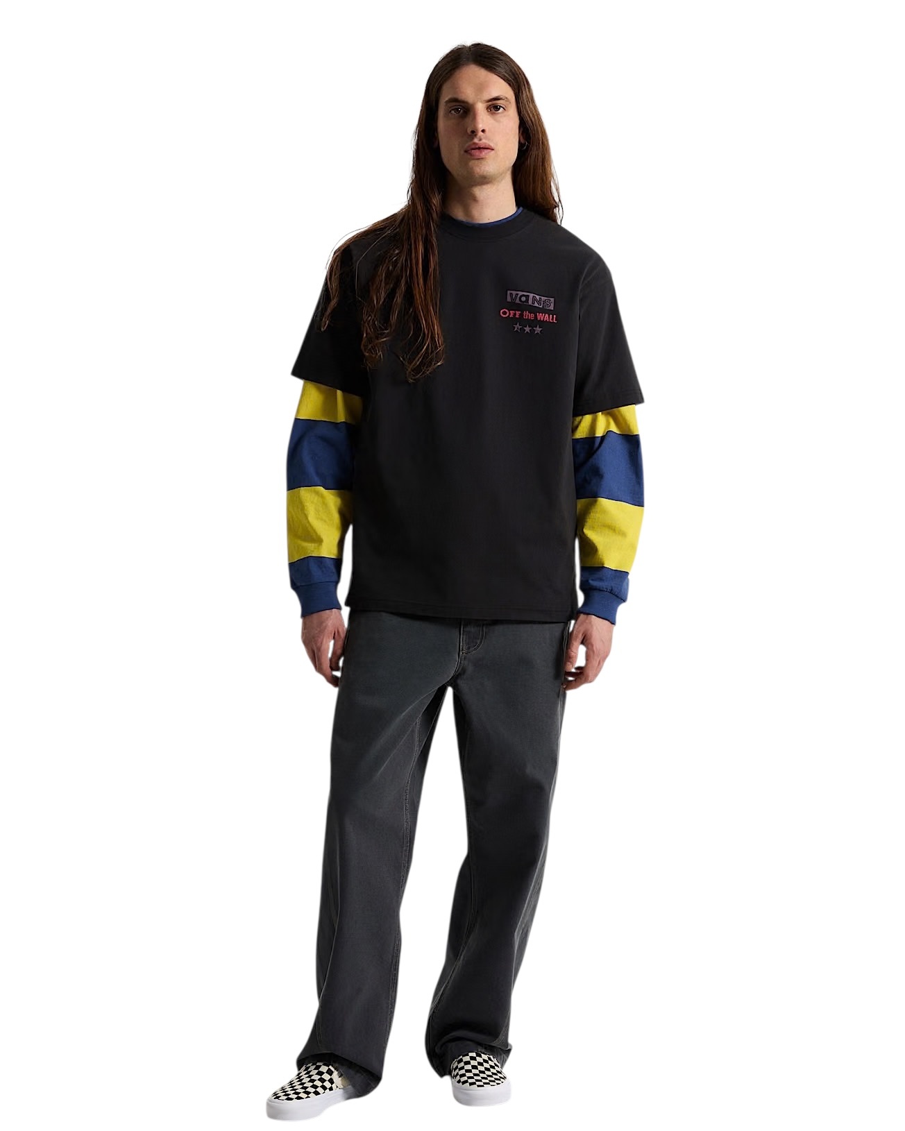 Vans Distorted Reality S/S T-Shirt - Black
