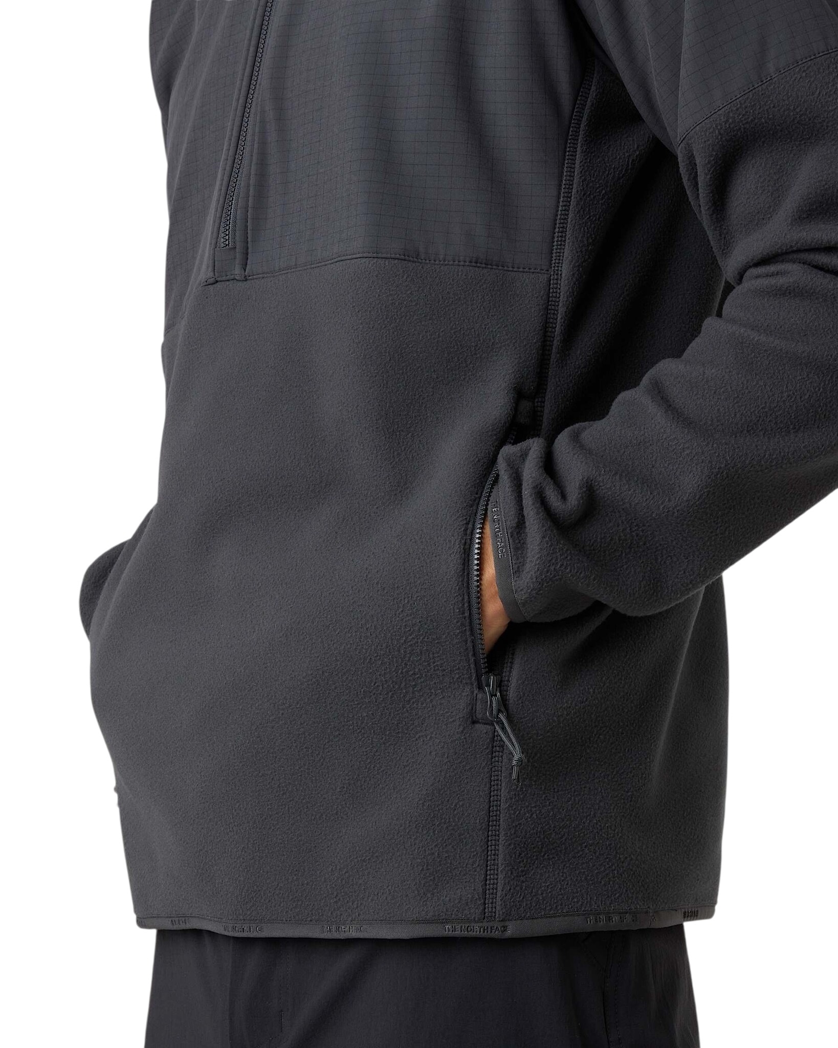 The North Face M' Glacier Heavyweight 1/2 Zip - Asphalt Grey/Asphalt Grey