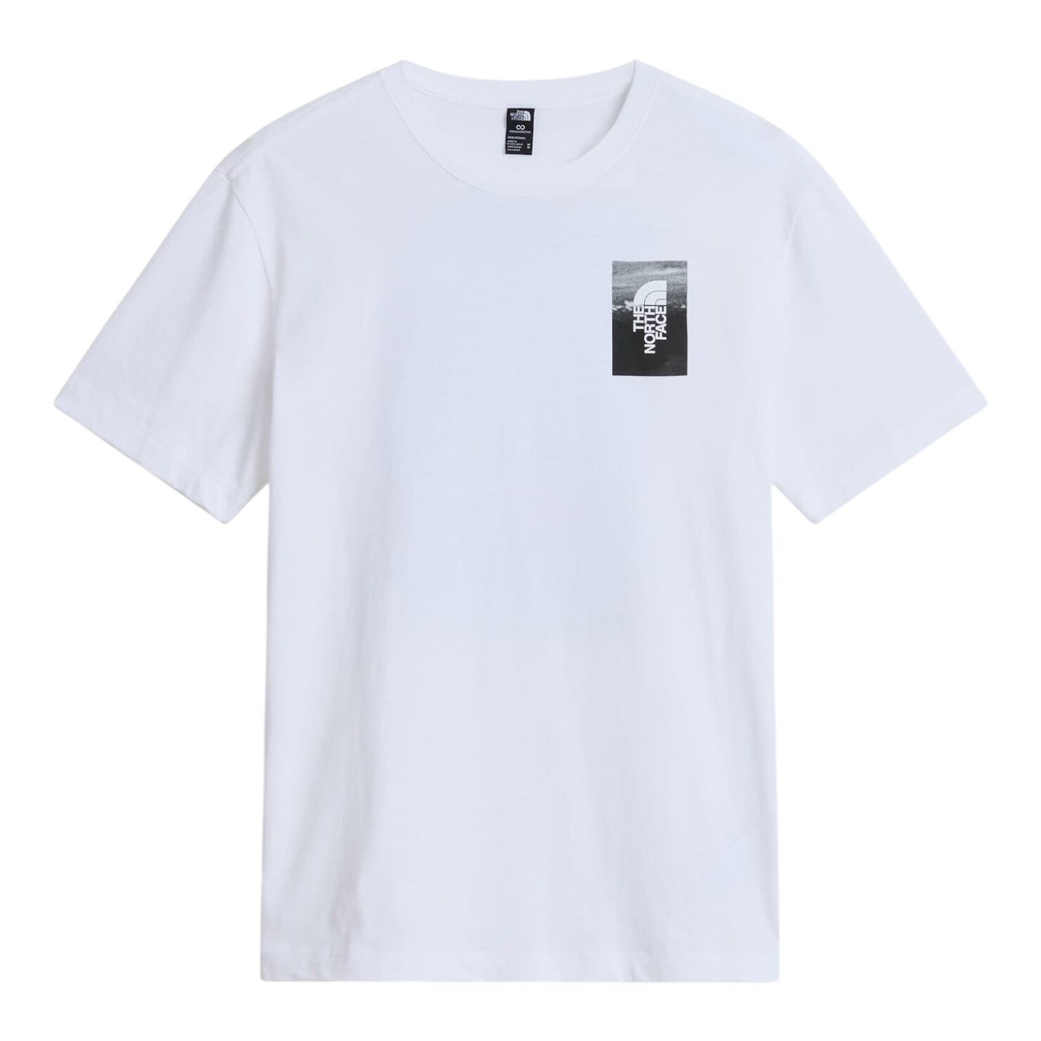 The North Face M' S/S Apex 75 Relaxed T-Shirt - White