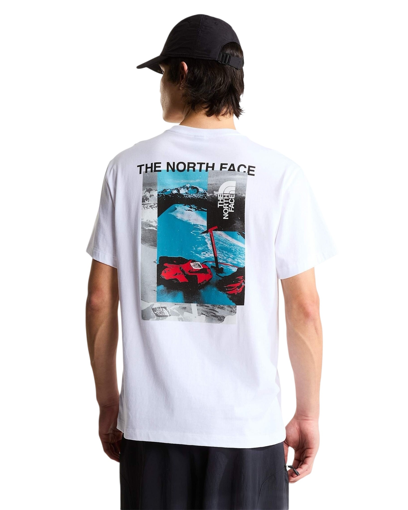 The North Face M' S/S Apex 75 Relaxed T-Shirt - White
