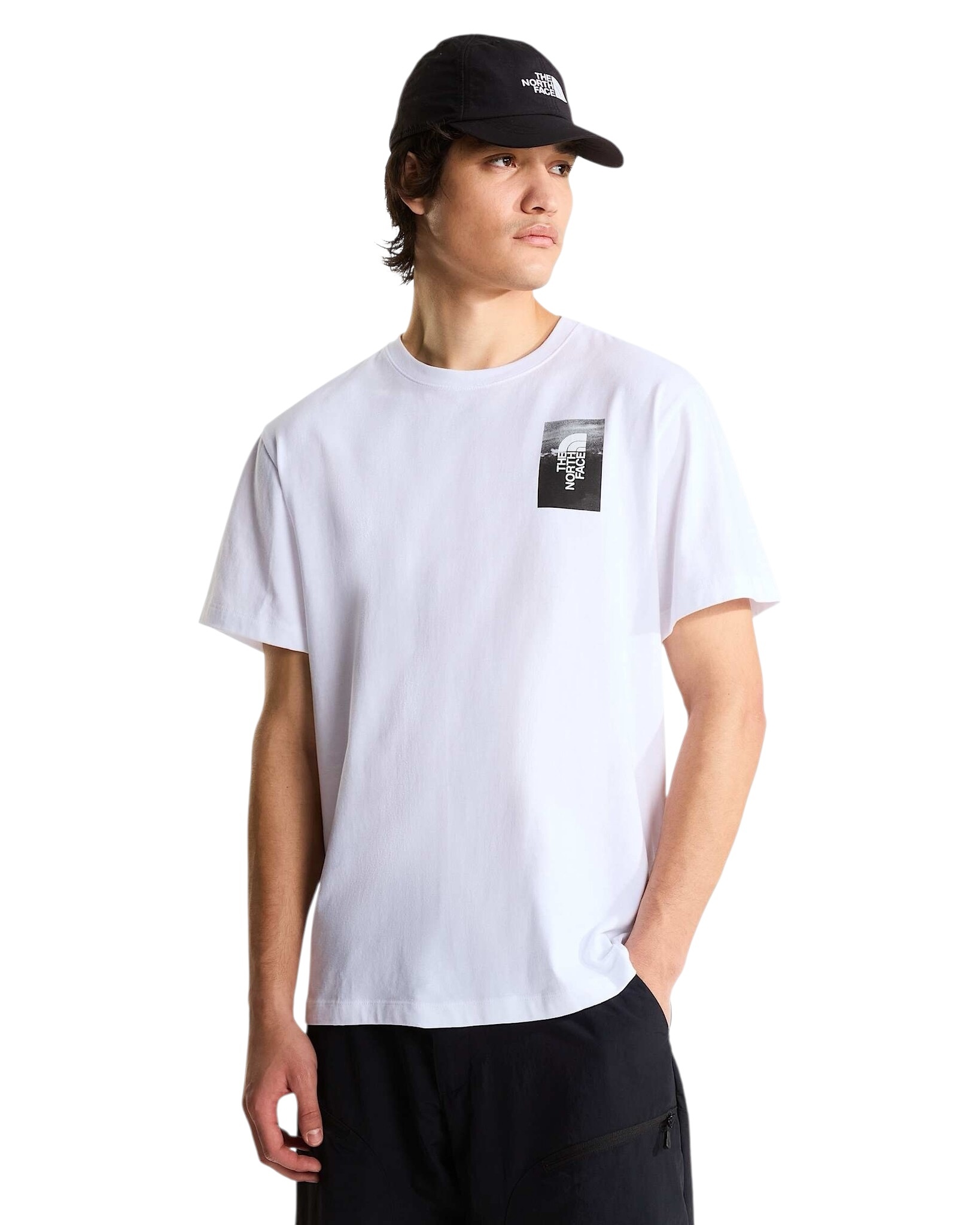 The North Face M' S/S Apex 75 Relaxed T-Shirt - White