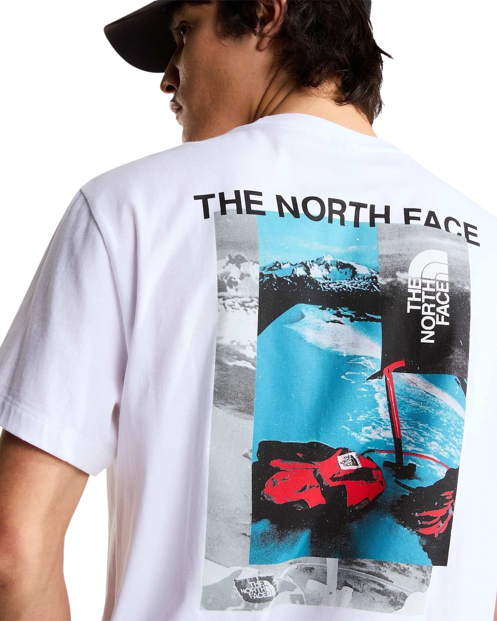 The North Face M' S/S Apex 75 Relaxed T-Shirt - White