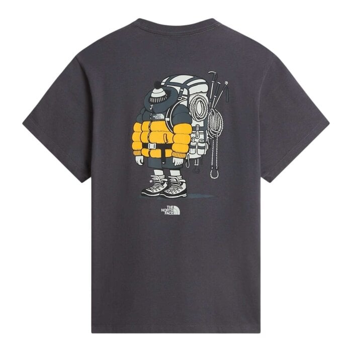 The North Face S/S U Gear Up Get Out relaxed T-Shirt - Anthracite Grey