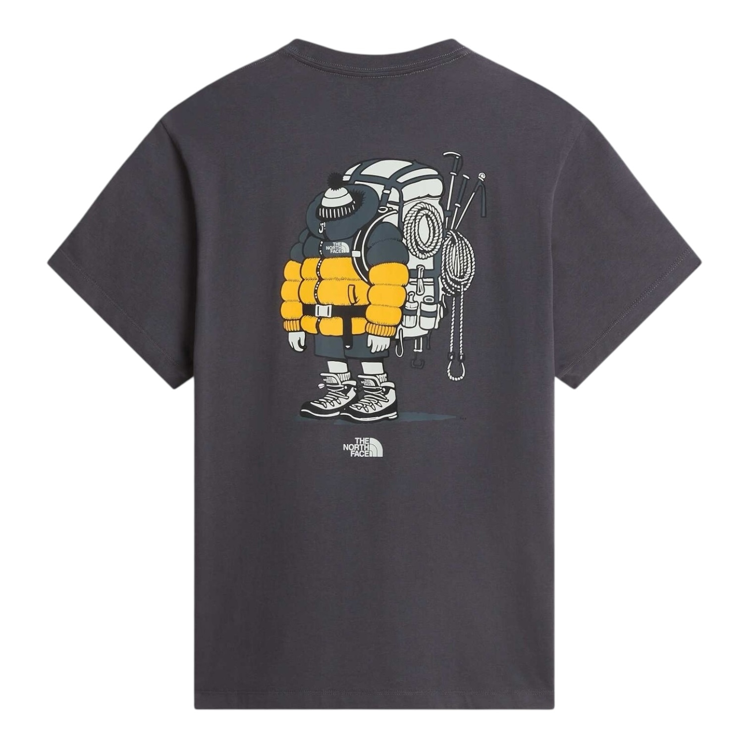 The North Face S/S U Gear Up Get Out relaxed T-Shirt - Anthracite Grey