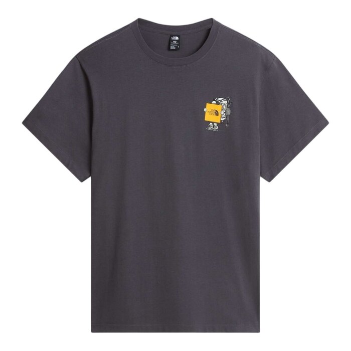 The North Face S/S U Gear Up Get Out relaxed T-Shirt - Anthracite Grey
