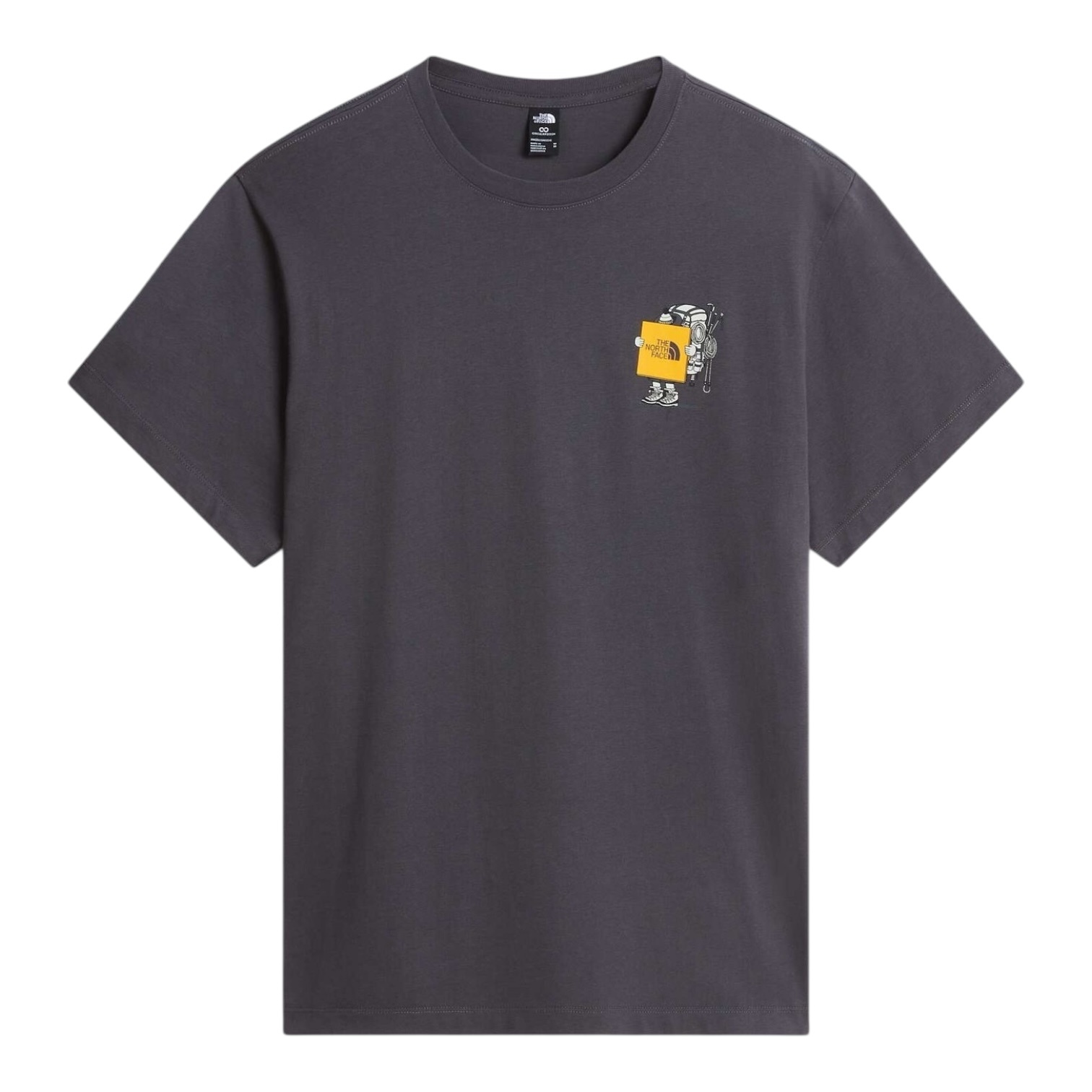 The North Face S/S U Gear Up Get Out relaxed T-Shirt - Anthracite Grey