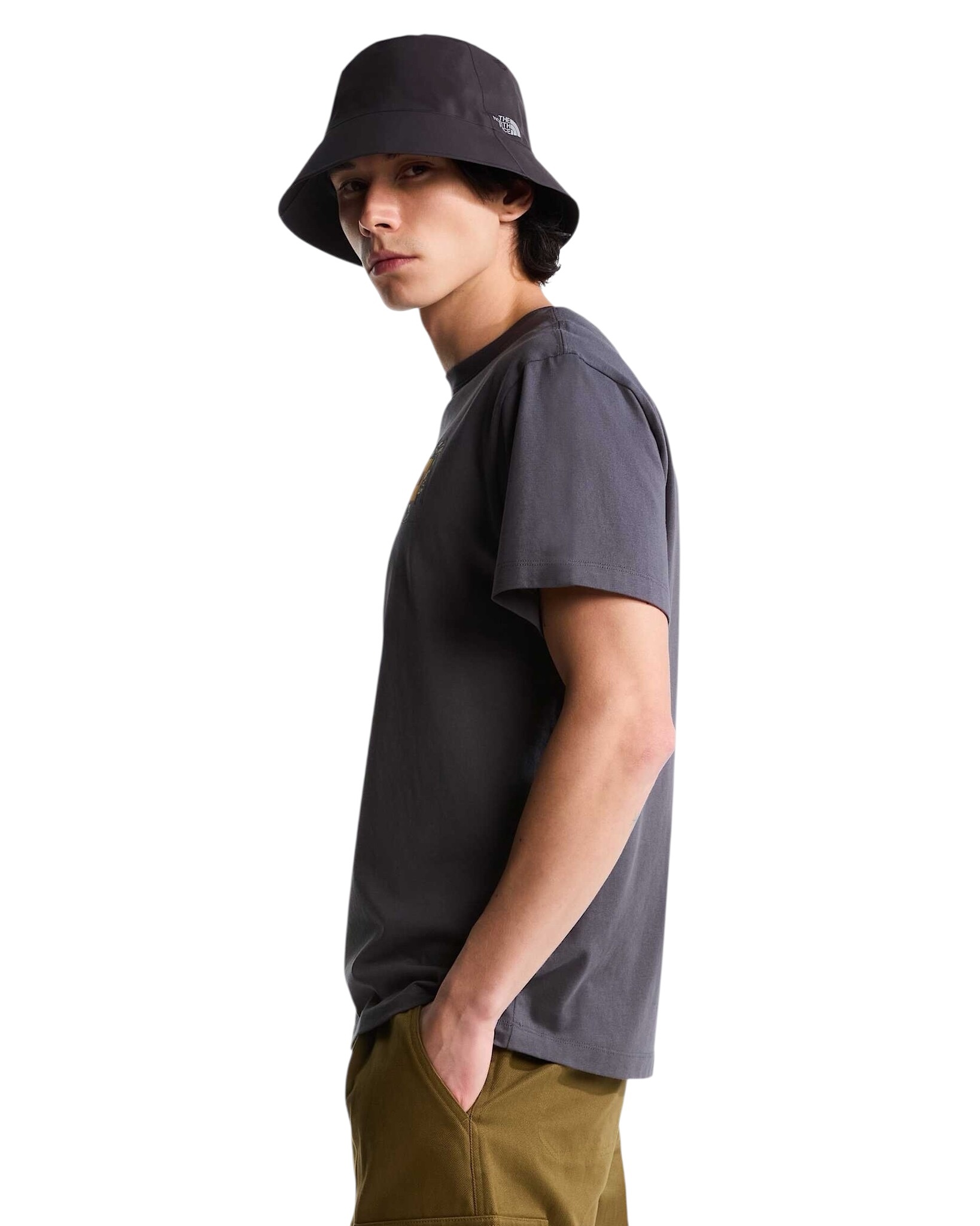 The North Face S/S U Gear Up Get Out relaxed T-Shirt - Anthracite Grey