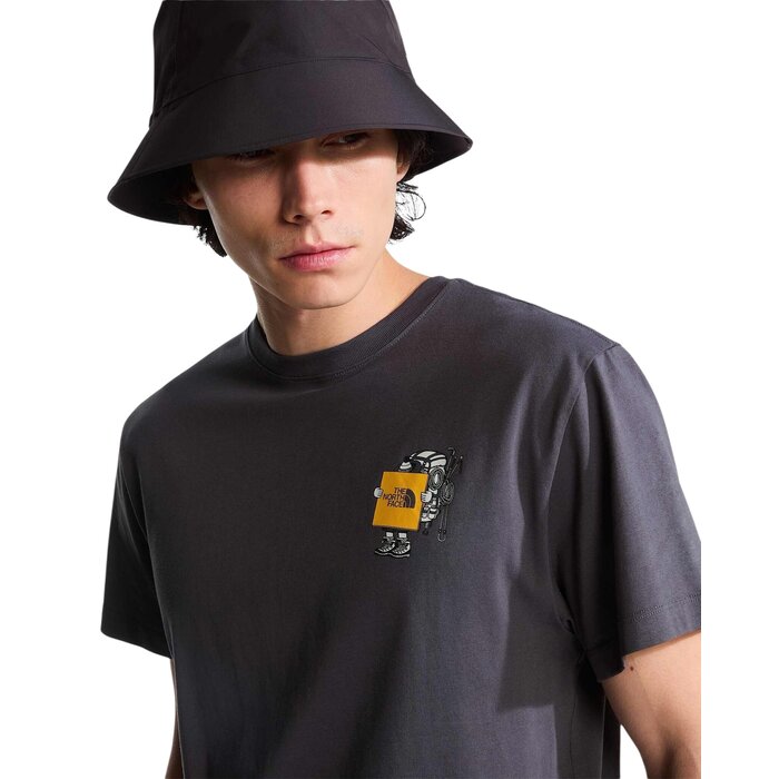 The North Face S/S U Gear Up Get Out relaxed T-Shirt - Anthracite Grey