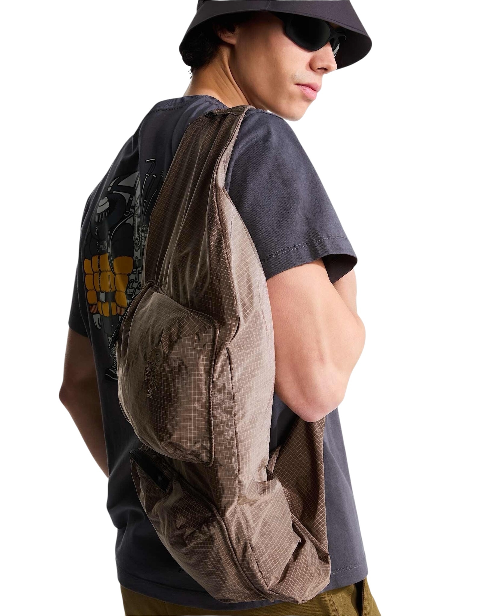 The North Face S/S U Gear Up Get Out relaxed T-Shirt - Anthracite Grey