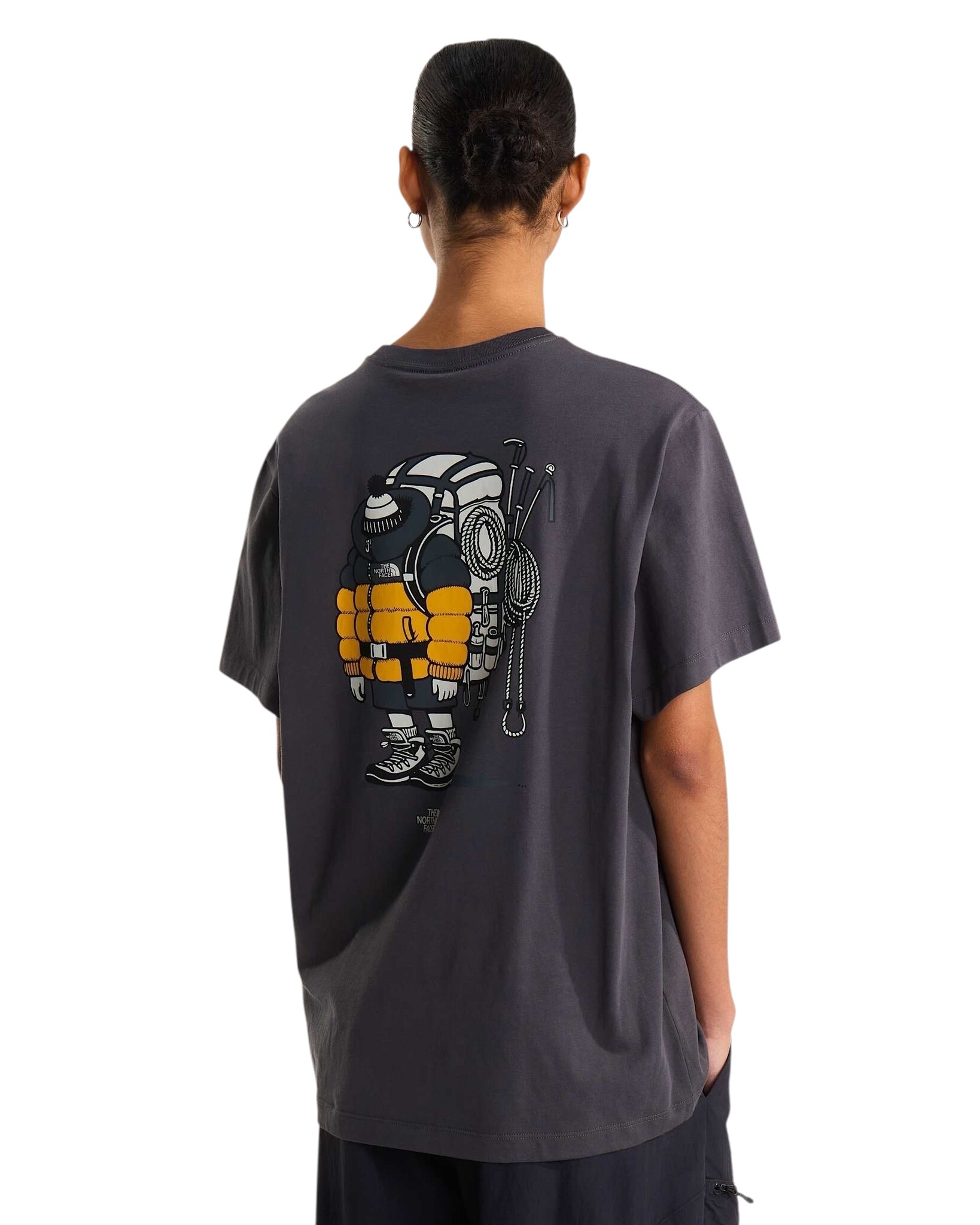 The North Face S/S U Gear Up Get Out relaxed T-Shirt - Anthracite Grey