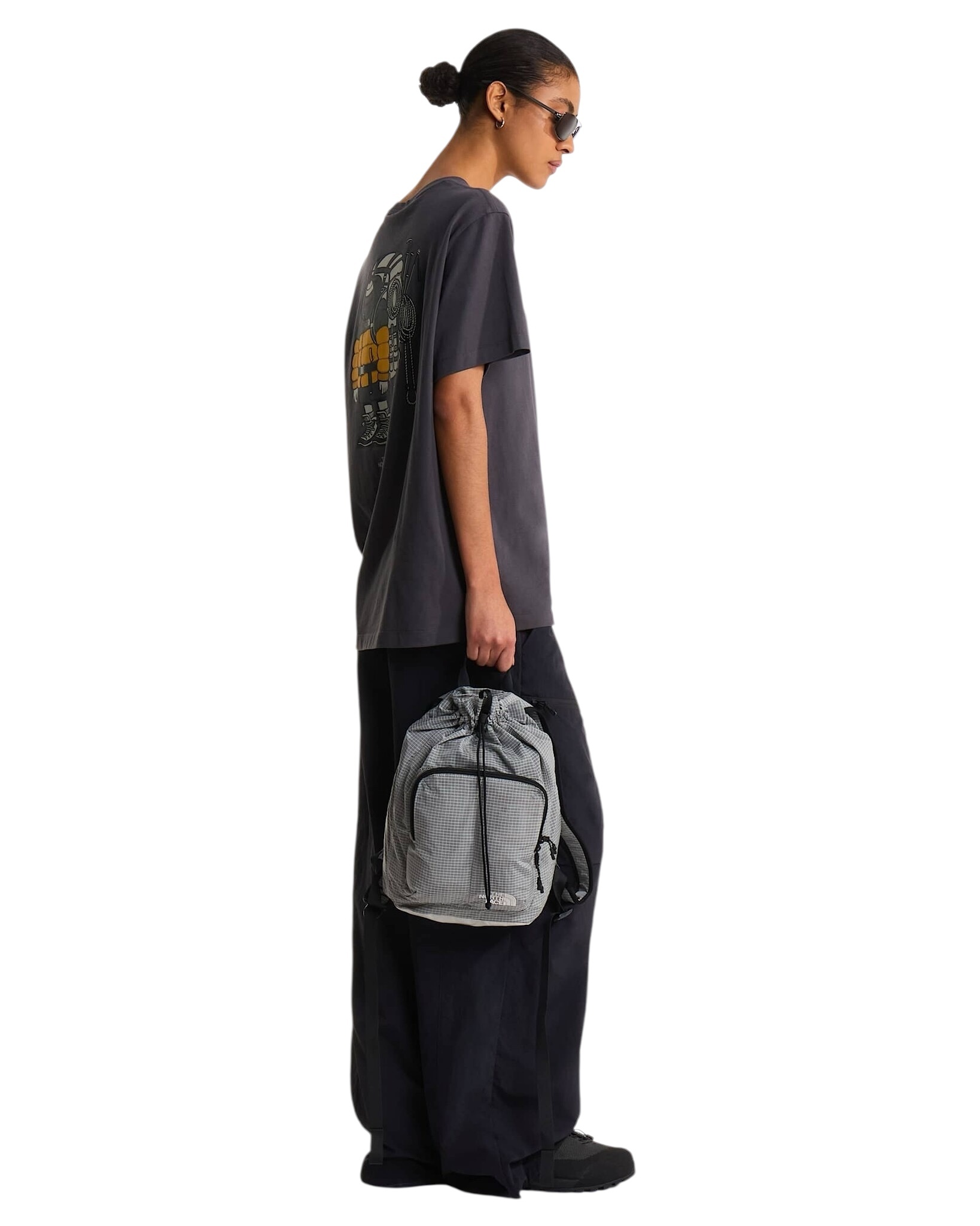 The North Face S/S U Gear Up Get Out relaxed T-Shirt - Anthracite Grey