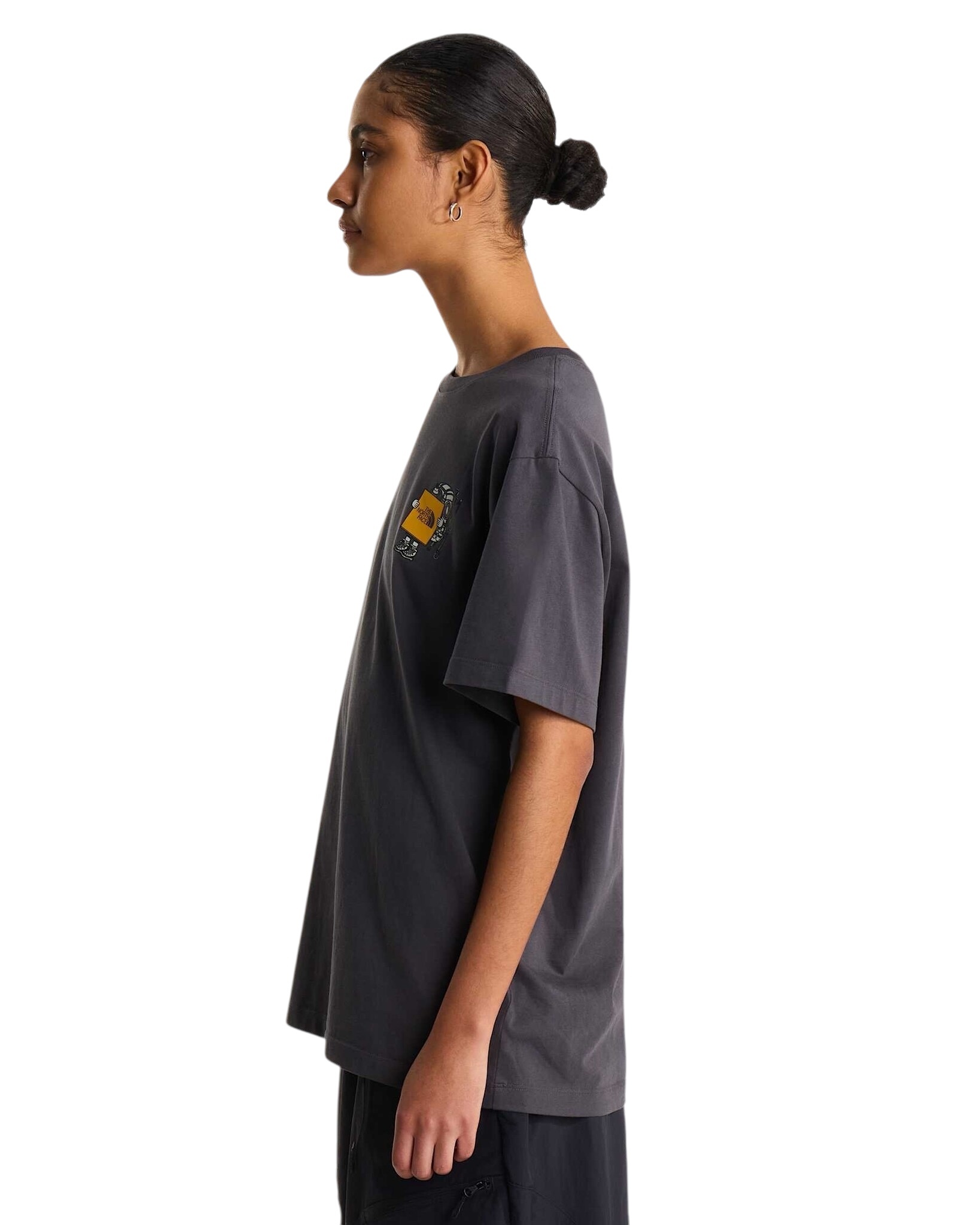 The North Face S/S U Gear Up Get Out relaxed T-Shirt - Anthracite Grey