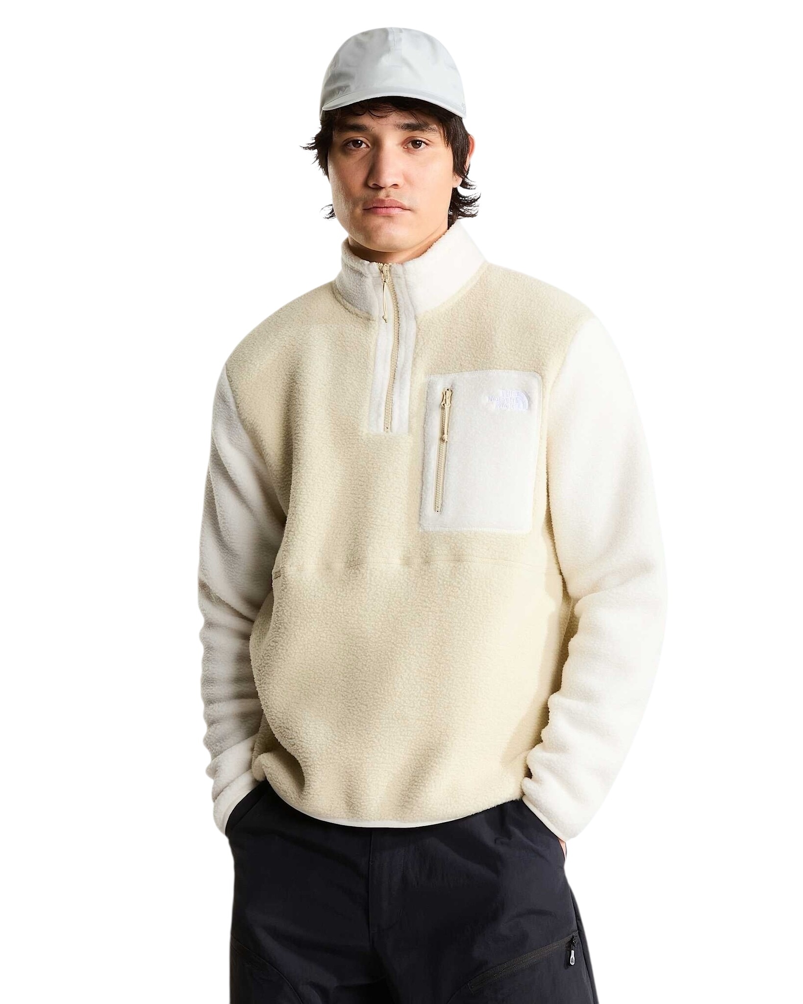 The North Face M' Yumiori 1/4 Zip - Desert Stone/White Dune