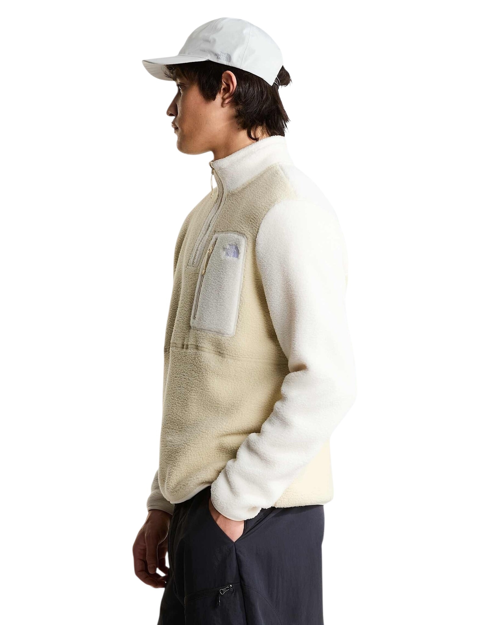 The North Face M' Yumiori 1/4 Zip - Desert Stone/White Dune