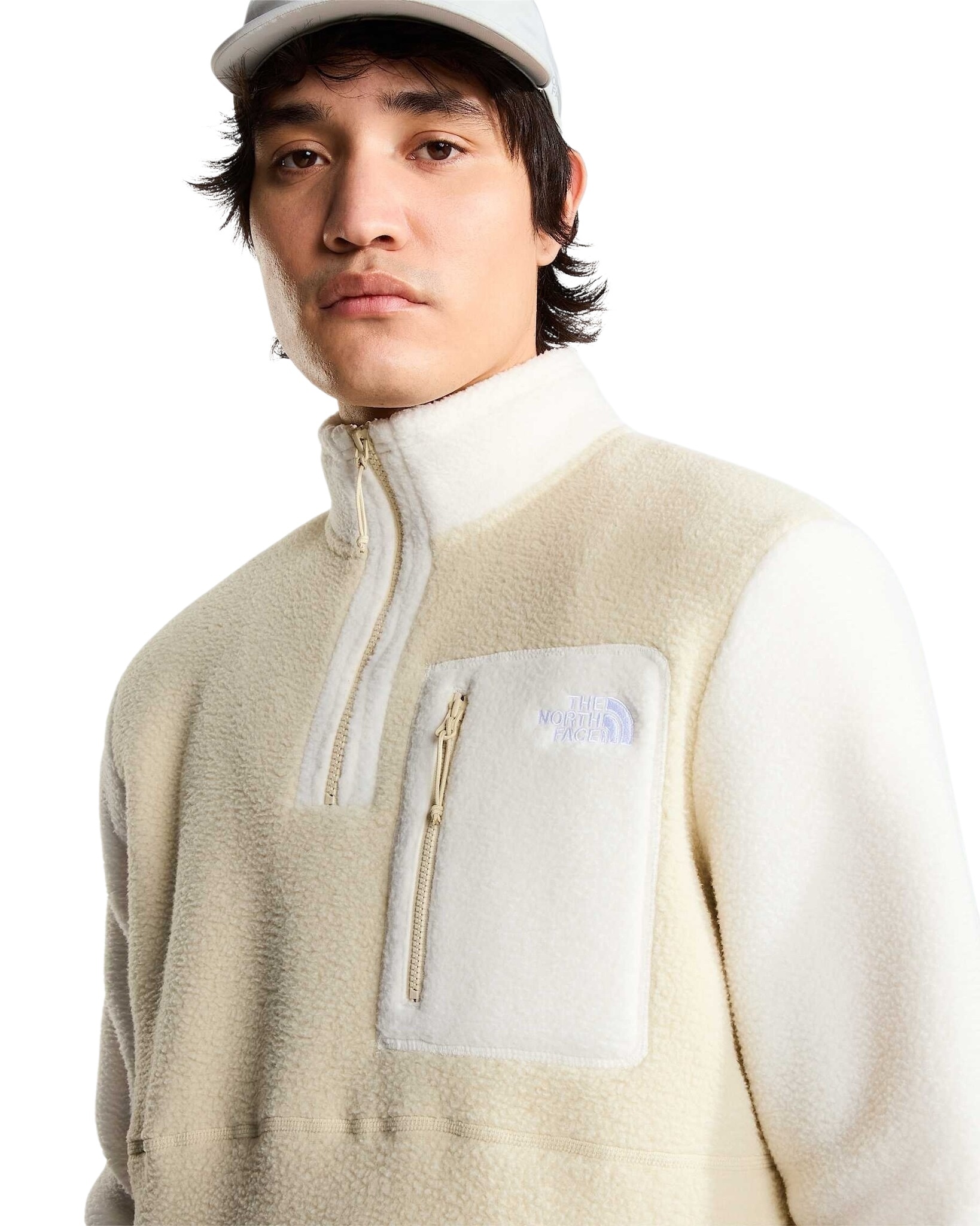 The North Face M' Yumiori 1/4 Zip - Desert Stone/White Dune