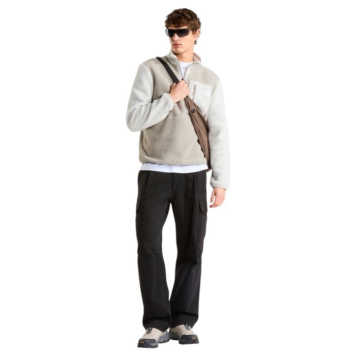 The North Face M' Yumiori 1/4 Zip - Stone Slab/Cumulus Cloud