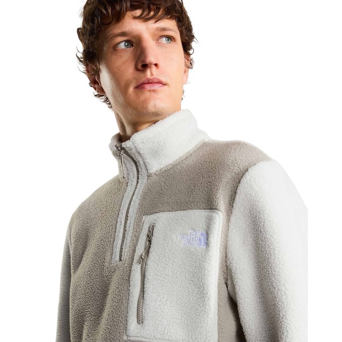 The North Face M' Yumiori 1/4 Zip - Stone Slab/Cumulus Cloud