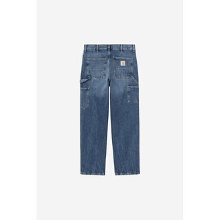 Carhartt WIP Single Knee Pant - Blue Marble Used Wash