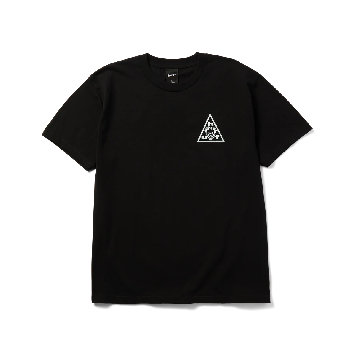 Huf Spitfire Sticker TT S/S Tee - Black