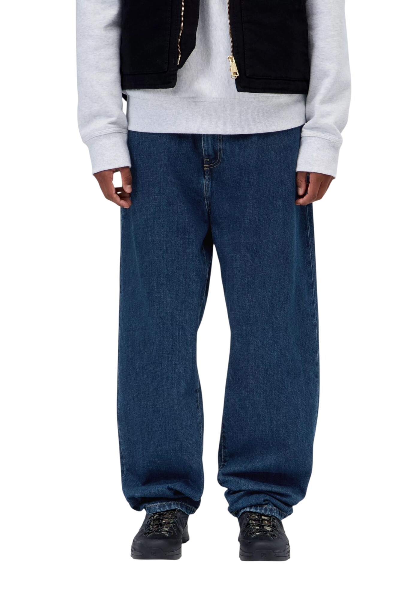 Carhartt WIP Aaron Pant - Blue Stone Washed (Camano)