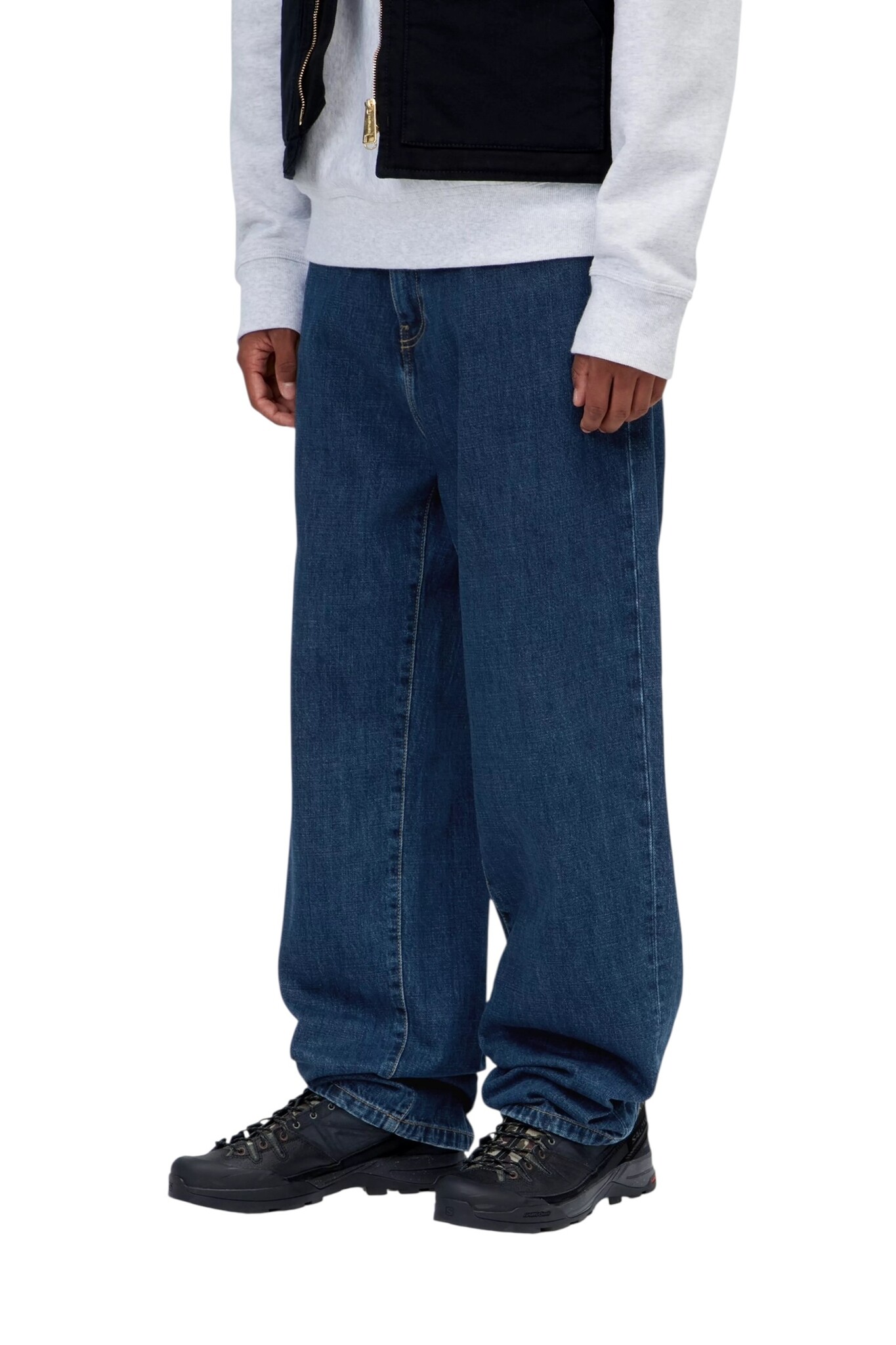 Carhartt WIP Aaron Pant - Blue Stone Washed (Camano)