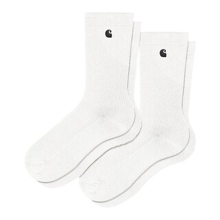Carhartt WIP Madison Pack Socks - White/Black