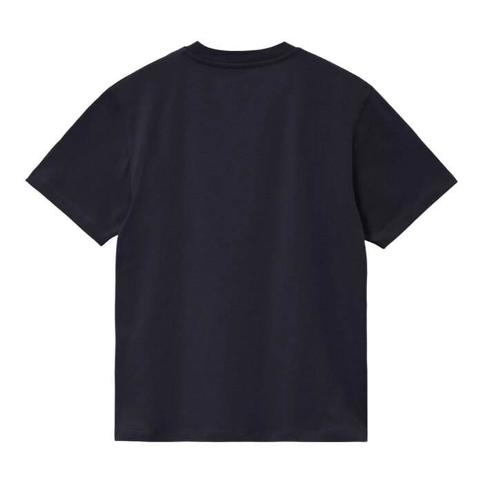 Carhartt WIP W' S/S Chase T-Shirt - Dark Navy/Gold