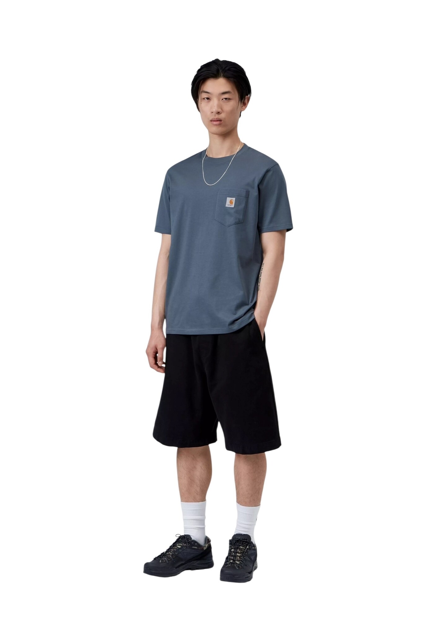 Carhartt WIP S/S Pocket T-Shirt - Styx