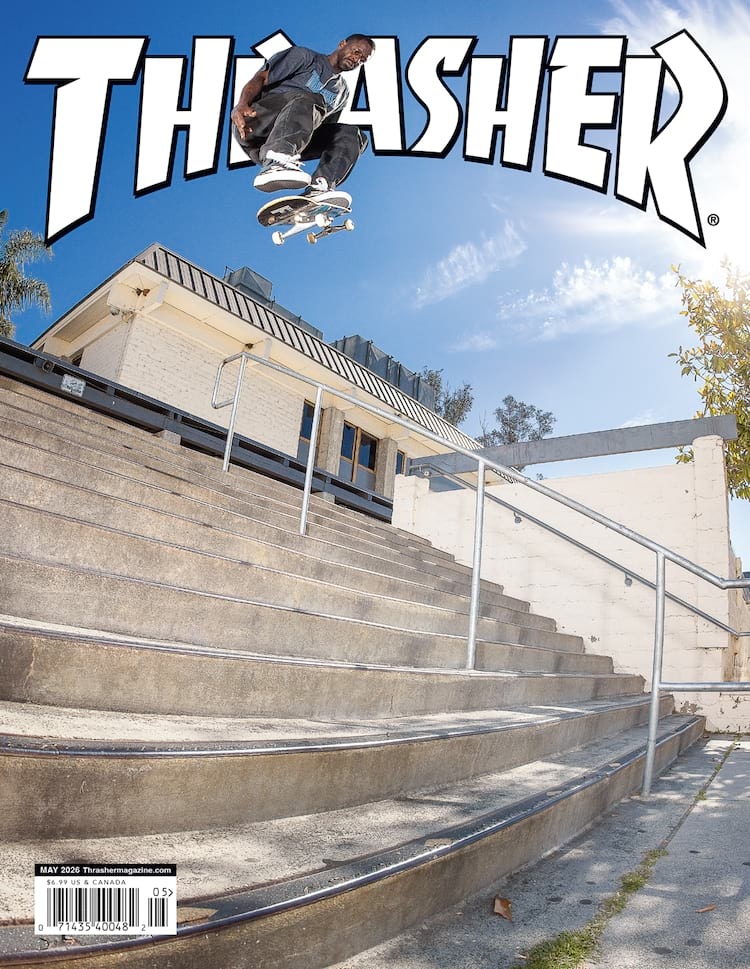 Thrasher Thrasher Magasine Mai 2026