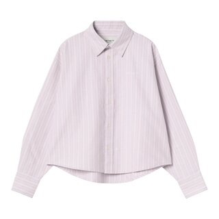 Carhartt WIP W' L/S Kanan Shirt - Kanan Stripe/Hortensia