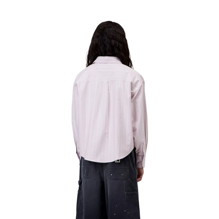 Carhartt WIP W' L/S Kanan Shirt - Kanan Stripe/Hortensia