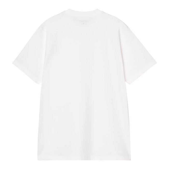 Carhartt WIP S/S Small Heart T-Shirt - White/Red