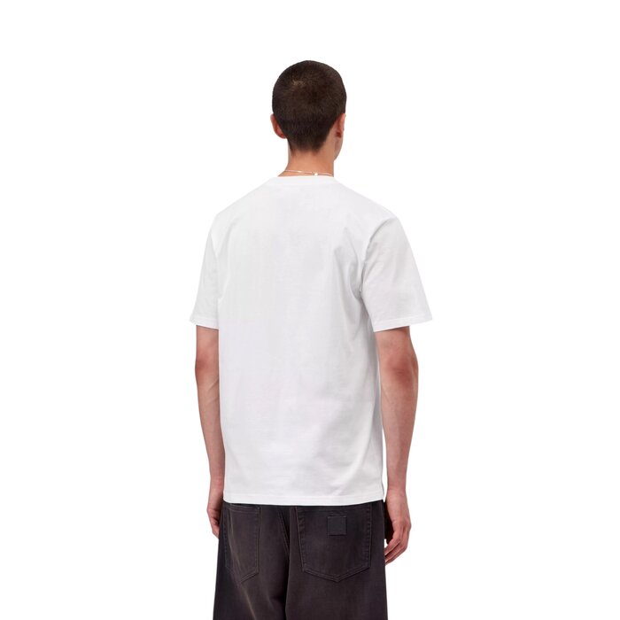Carhartt WIP S/S Small Heart T-Shirt - White/Red
