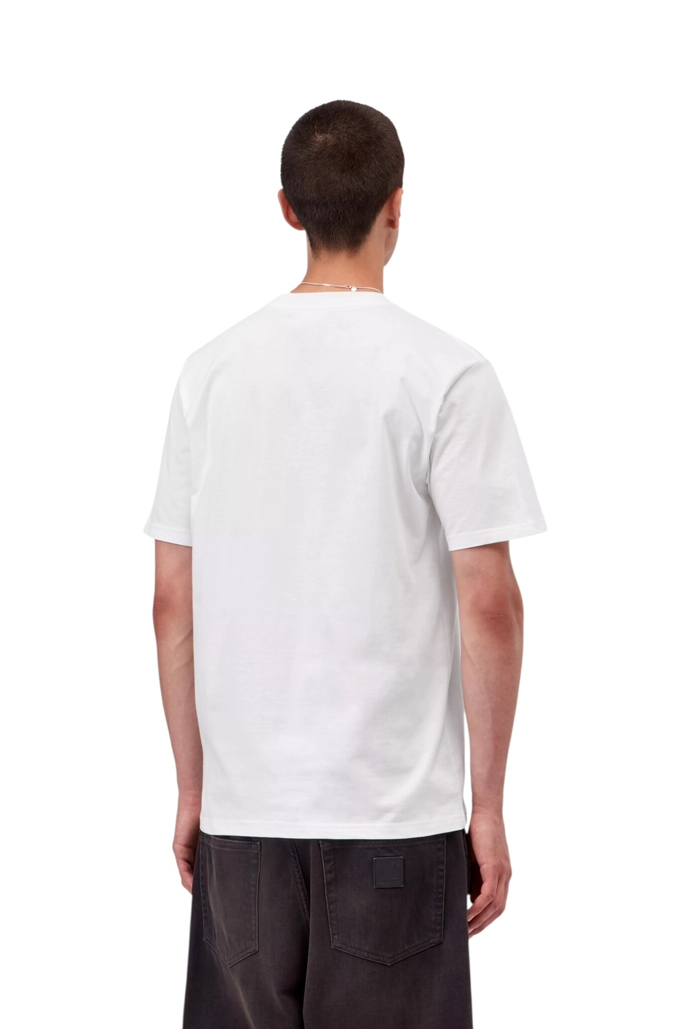 Carhartt WIP S/S Small Heart T-Shirt - White/Red