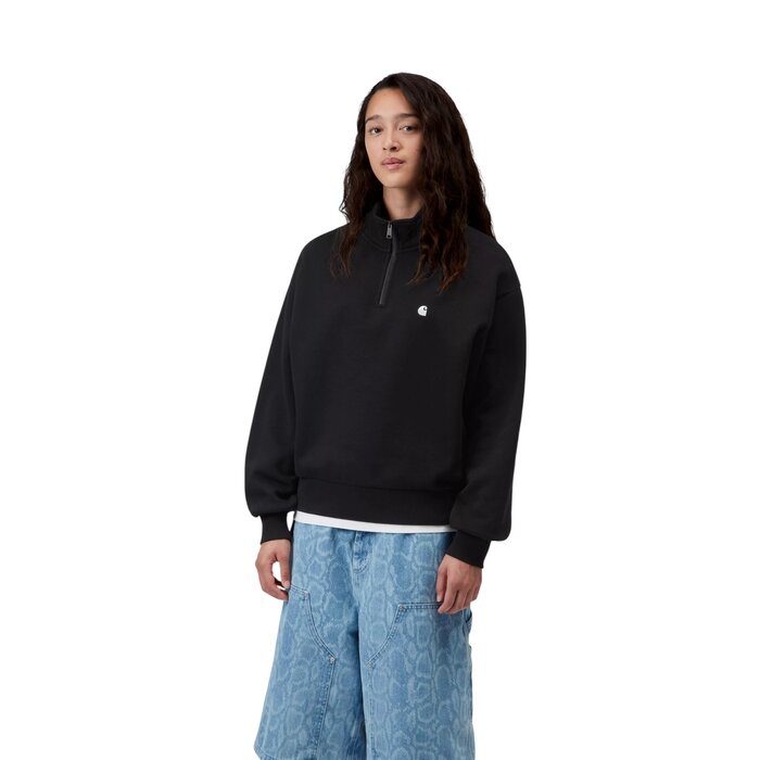 Carhartt WIP W' Casey High Neck Sweat - Black/Silver