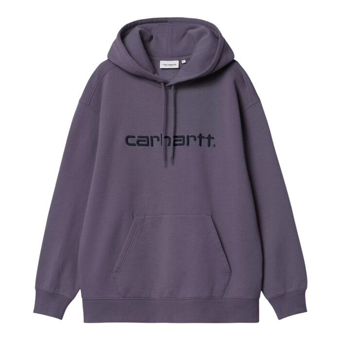 Carhartt WIP W' Hooded Carhartt Sweat - Shady Purple/Dark Navy