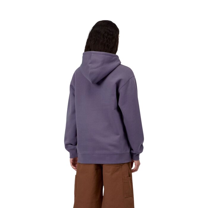 Carhartt WIP W' Hooded Carhartt Sweat - Shady Purple/Dark Navy