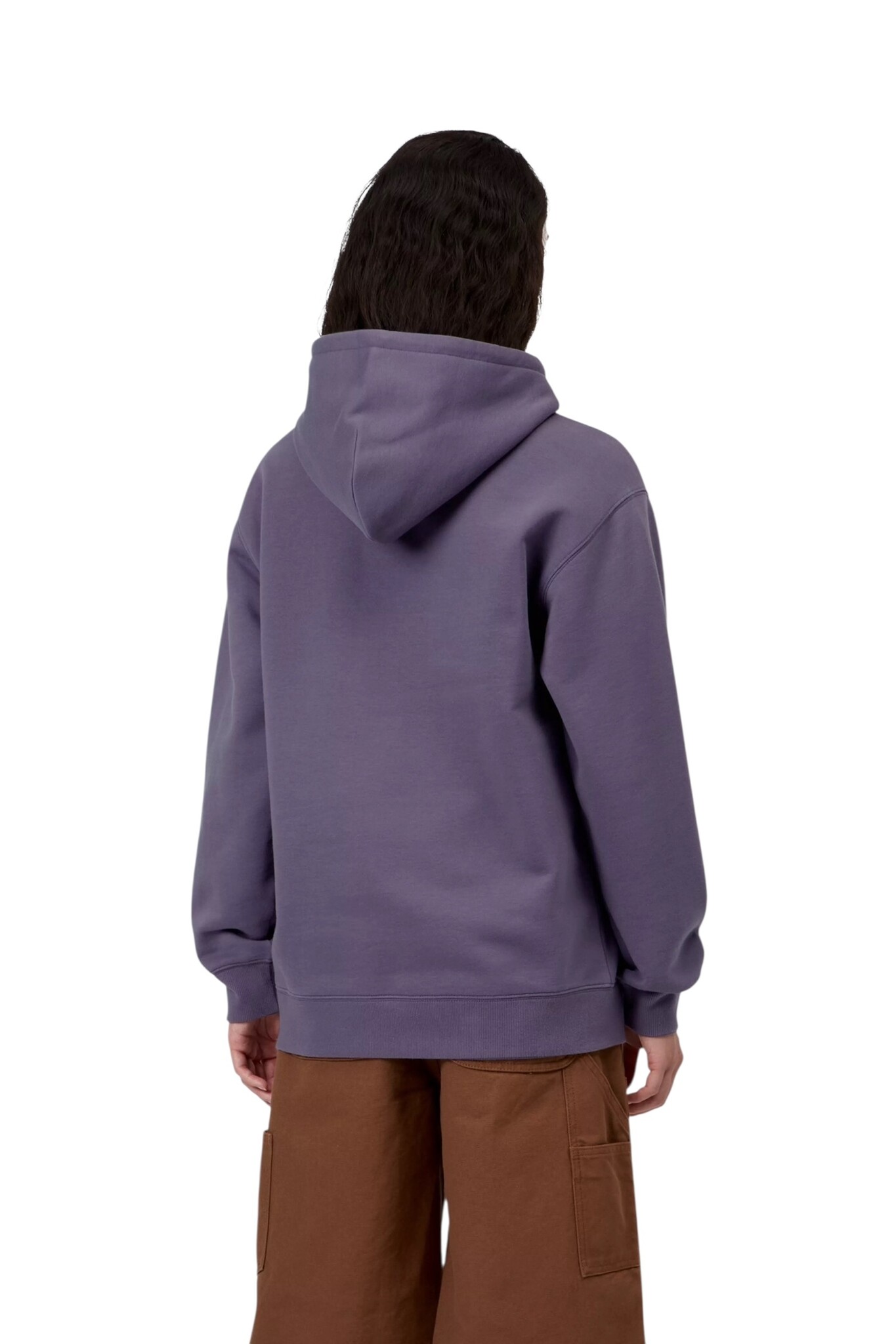 Carhartt WIP W' Hooded Carhartt Sweat - Shady Purple/Dark Navy