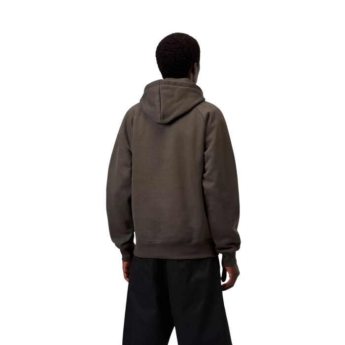 Carhartt WIP Hooded Chase Sweat - Shungite/Gold