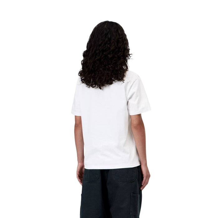 Carhartt WIP W' S/S Pocket Small Heart T-Shirt - White