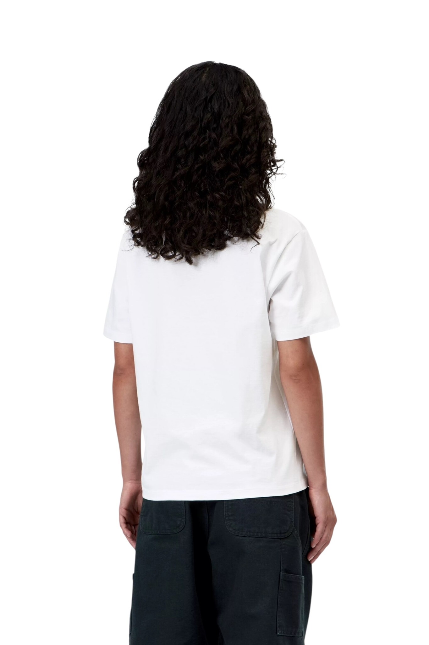 Carhartt WIP W' S/S Pocket Small Heart T-Shirt - White